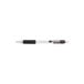 A Zebra Clear Barrel mechanical pencil with black and silver accents.