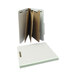 A Universal file folder with a brown cover.