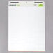 A Universal white self stick easel pad sheet.