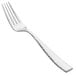 A Bon Chef stainless steel dinner fork with a curved silver handle.