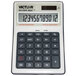 A white and grey Victor TUFFCALC calculator with a display.