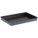 A black rectangular Matfer Bourgeat non-stick cake pan.