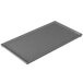 A Tablecraft granite cast aluminum rectangular cooling platter on a white background.