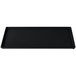 A black Tablecraft rectangular cast aluminum cooling tray.