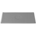 A grey rectangular Tablecraft granite cast aluminum cooling platter.