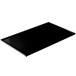 A black rectangular cast aluminum cooling platter.