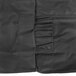 A black Dexter-Russell cutlery roll with pockets and a zipper.
