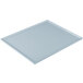 A gray rectangular Tablecraft cast aluminum cooling platter.