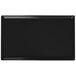 A black rectangular Tablecraft cast aluminum cooling platter.