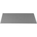 A grey rectangular Tablecraft cooling platter with white text on it.