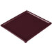 A maroon speckled rectangular metal Tablecraft cooling platter.