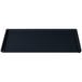 A black rectangular Tablecraft cooling platter.