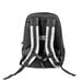 A black Dexter-Russell cutlery backpack with straps.