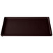 A black rectangular Tablecraft tray with a white speckled background.