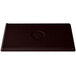 A black rectangular Tablecraft Cast Aluminum cooling platter with a speckled logo.