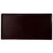 A rectangular black Tablecraft cooling platter with white specks.