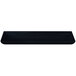 A black rectangular Tablecraft platter with blue speckles.
