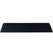 A black rectangular Tablecraft cast aluminum platter with a blue speckled surface.