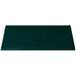 A Tablecraft hunter green rectangular cast aluminum cooling platter with a white speckled logo.