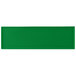 A green rectangular cast aluminum cooling platter.