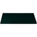 A rectangular hunter green cast aluminum Tablecraft cooling platter.