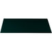 A hunter green rectangular cast aluminum cooling platter with a logo on the surface.