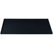 A black rectangular Tablecraft cast aluminum cooling platter.