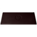 A black rectangular Tablecraft cooling platter with a logo on it.