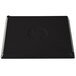 A black rectangular cast aluminum Tablecraft cooling platter.