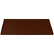 A brown rectangular cast aluminum cooling platter.