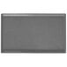 A gray rectangular Tablecraft cooling platter.