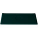 A Tablecraft hunter green with white speckle rectangular cast aluminum platter.