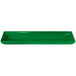 A green Tablecraft rectangular cast aluminum platter.