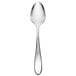 A Reed & Barton stainless steel dessert spoon with a silver handle.