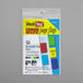 A package of Redi-Tag paper flags with a yellow label and red and blue text.