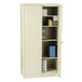 Tennsco 1470PY High Standard 36 inch x 18 inch x 72 inch Putty Storage Cabinet