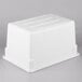 A white plastic Choice food storage box.