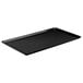 A black rectangular Cambro dietary tray.