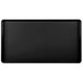 A black rectangular Cambro Dietary tray with a white border.