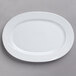 A white Schonwald porcelain platter with a wavy design.