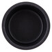 A black Matfer Bourgeat round ramekin mold.