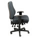 A grey Eurotech 24/7 office chair with black fabric arms and seat.