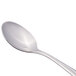 A Libbey stainless steel teaspoon with a silver handle.