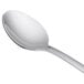 A Libbey stainless steel iced tea spoon with a silver handle.