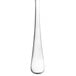 A Libbey stainless steel bouillon spoon with a long handle.