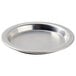 An American Metalcraft aluminum pie pan with a round silver rim.