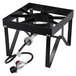 Backyard Pro Square Single Burner Outdoor Patio Stove / Range - 55,000 BTU