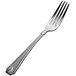A Bon Chef stainless steel dinner fork with a silver handle.