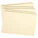 A group of Smead legal size file folders with reinforced tabs.