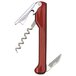 A Franmara Capitano waiter's corkscrew with a ruby and silver radiant handle.